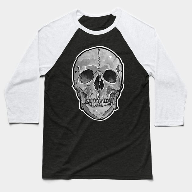 big skull Baseball T-Shirt by weilertsen